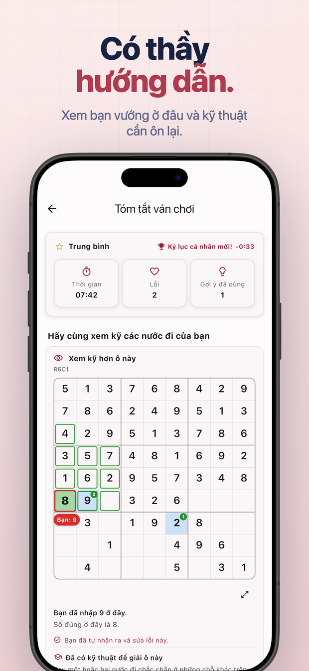 Có thầy hướng dẫn. Xem bạn vướng ở đâu và kỹ thuật cần ôn lại.